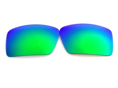 Galaxylense replacement for Oakley Eyepatch 1&2 Green Color 100% UVAB